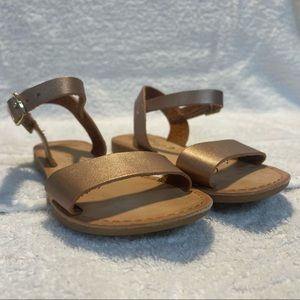 Rose Gold Y•Not? Sandals